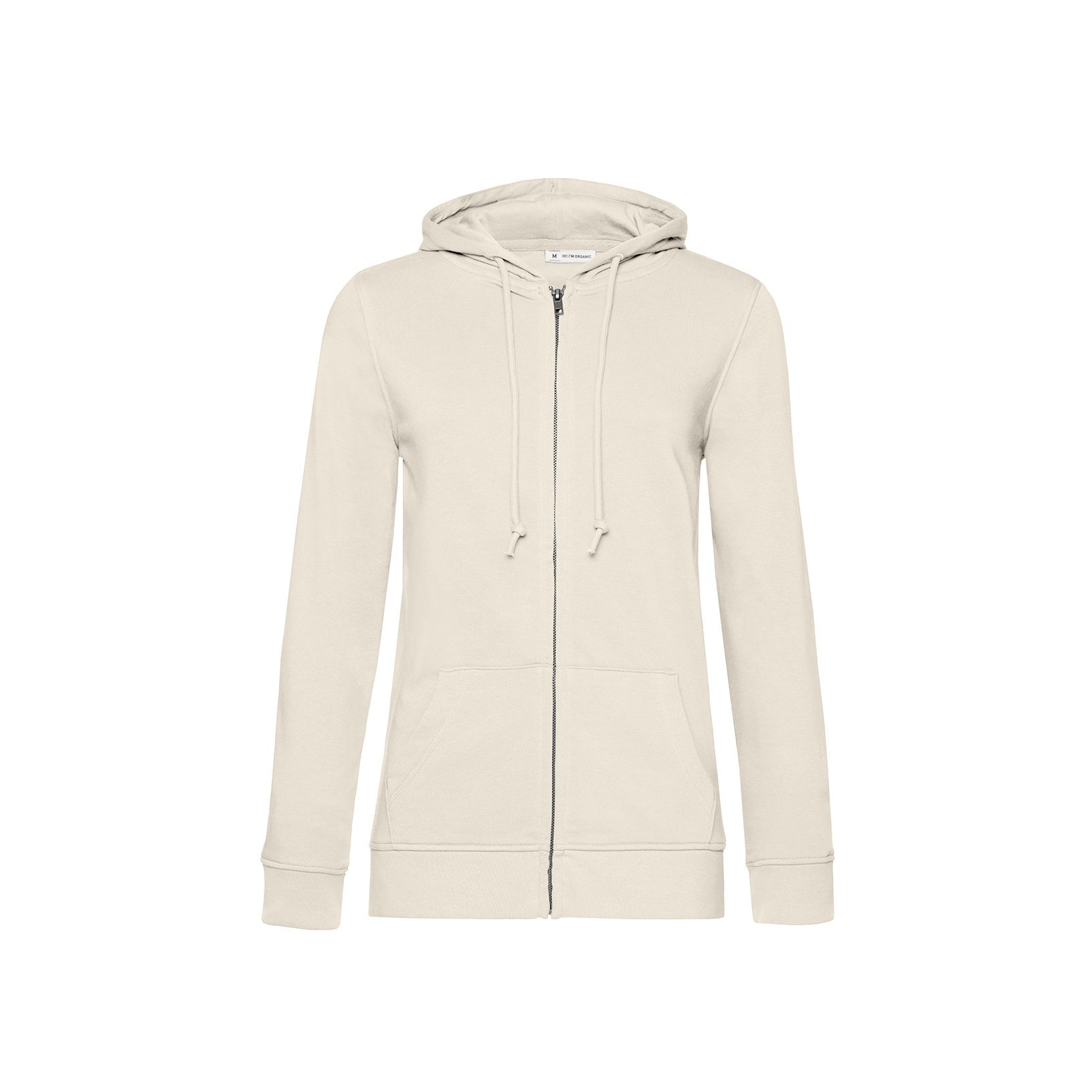 Organic Essential Zipped Hoodie: Womens - Vintress Fashion