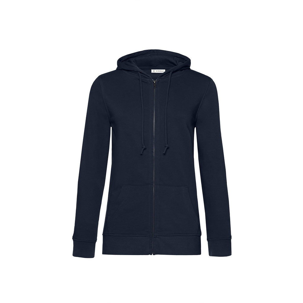 Organic Essential Zipped Hoodie: Womens - Vintress Fashion