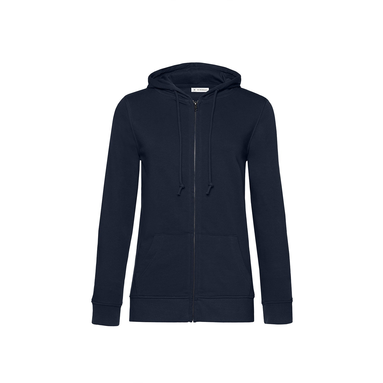 Organic Essential Zipped Hoodie: Womens - Vintress Fashion