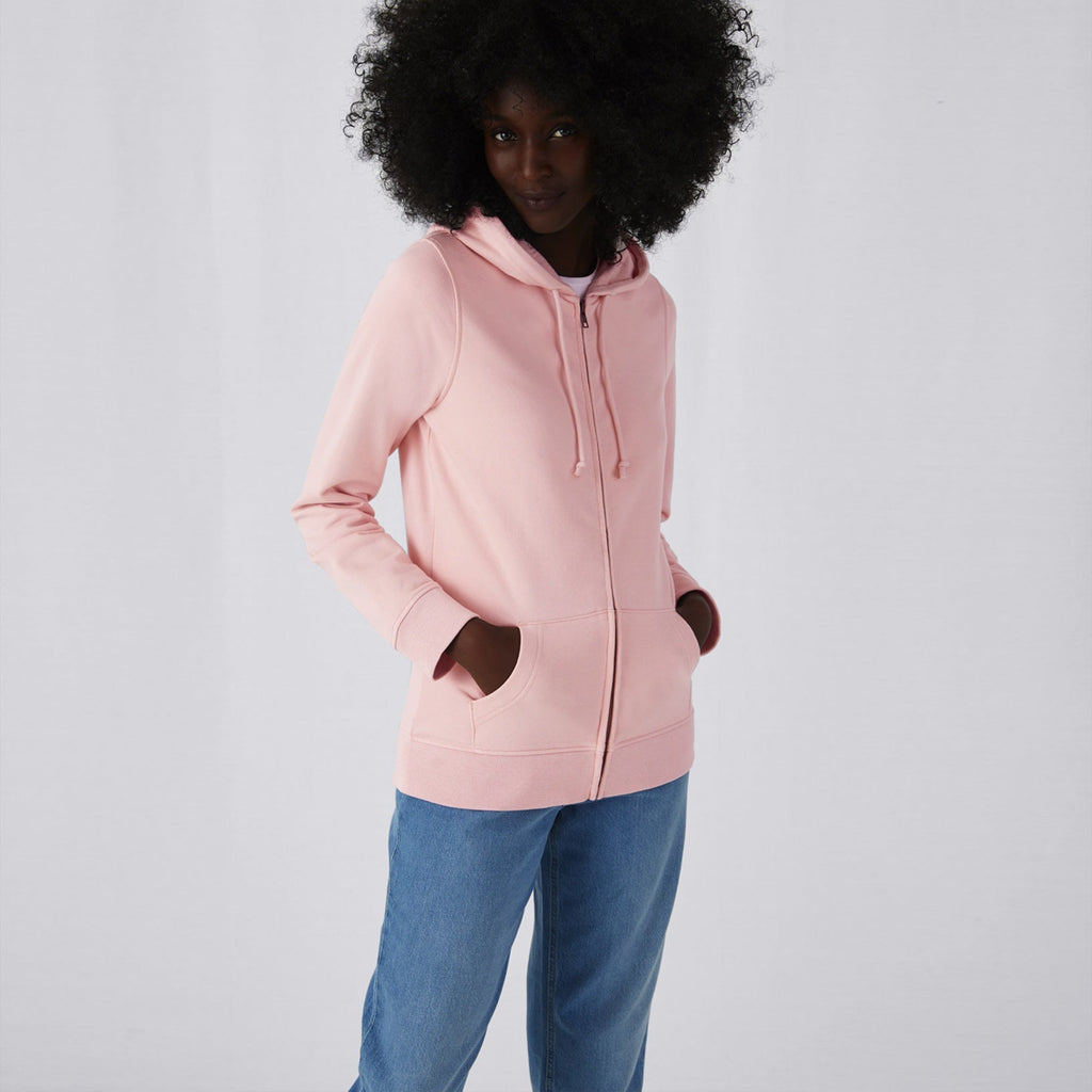 Organic Essential Zipped Hoodie: Womens - Vintress Fashion
