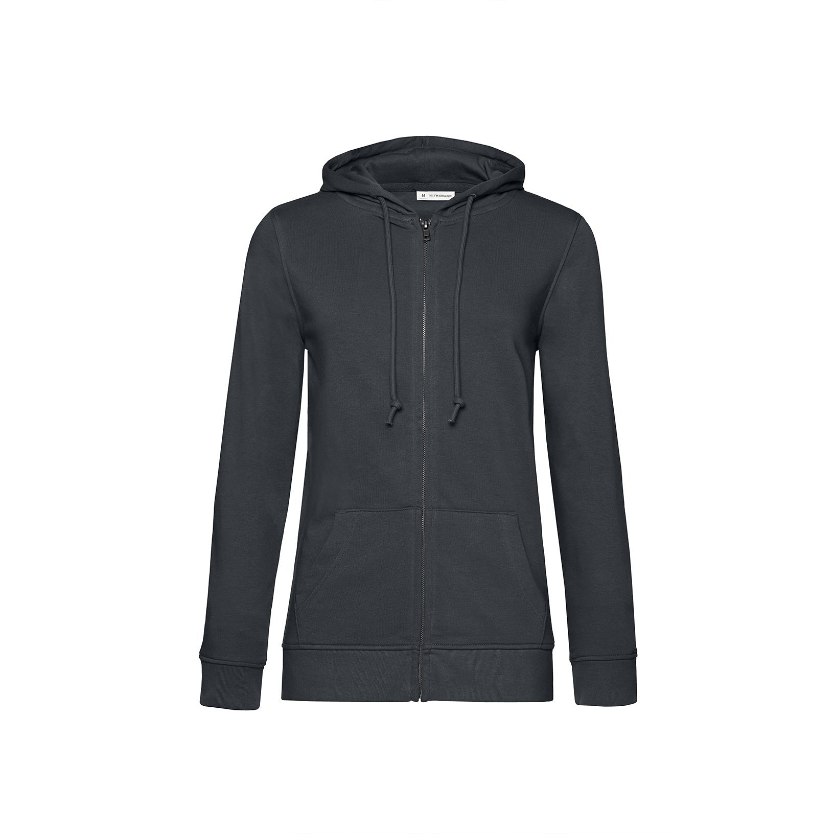 Organic Essential Zipped Hoodie: Womens - Vintress Fashion