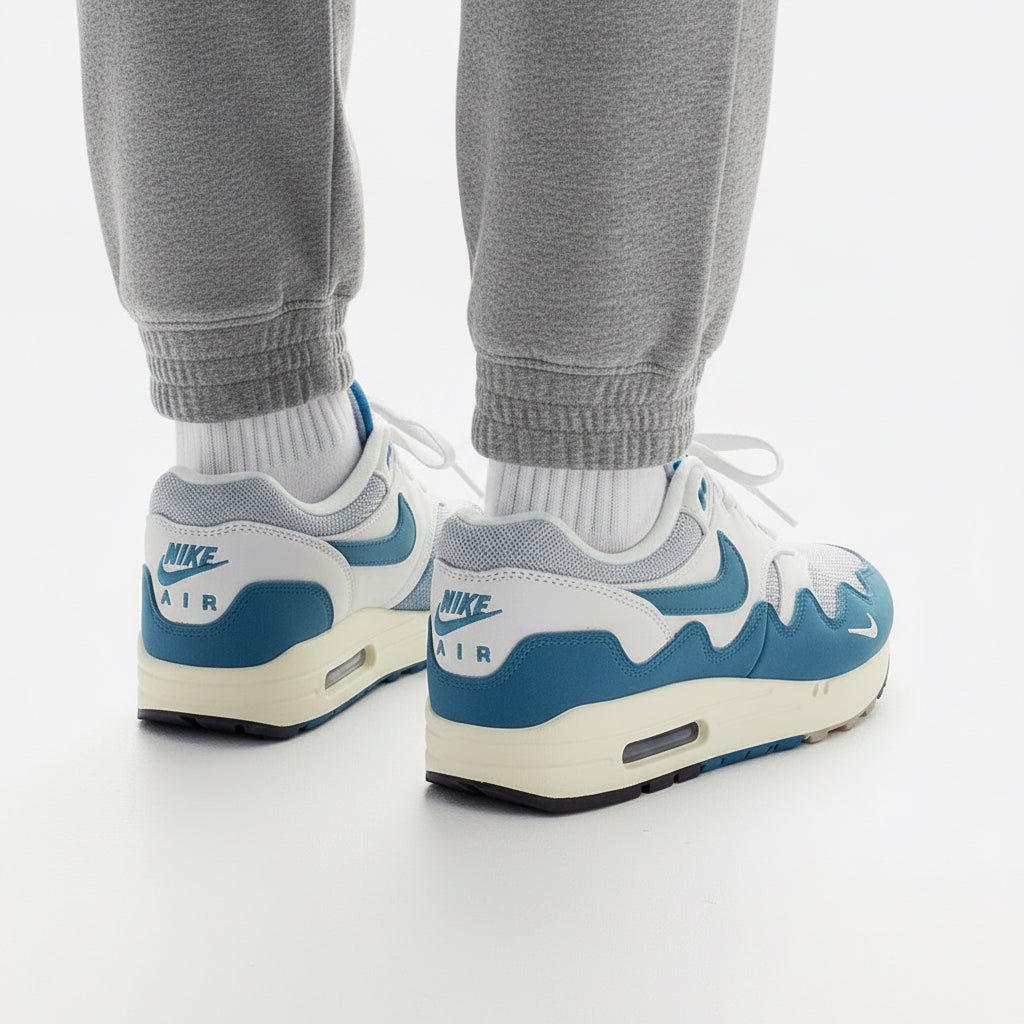 Patta x Nike Air Max 1 'Noise Aqua' - Vintress Fashion