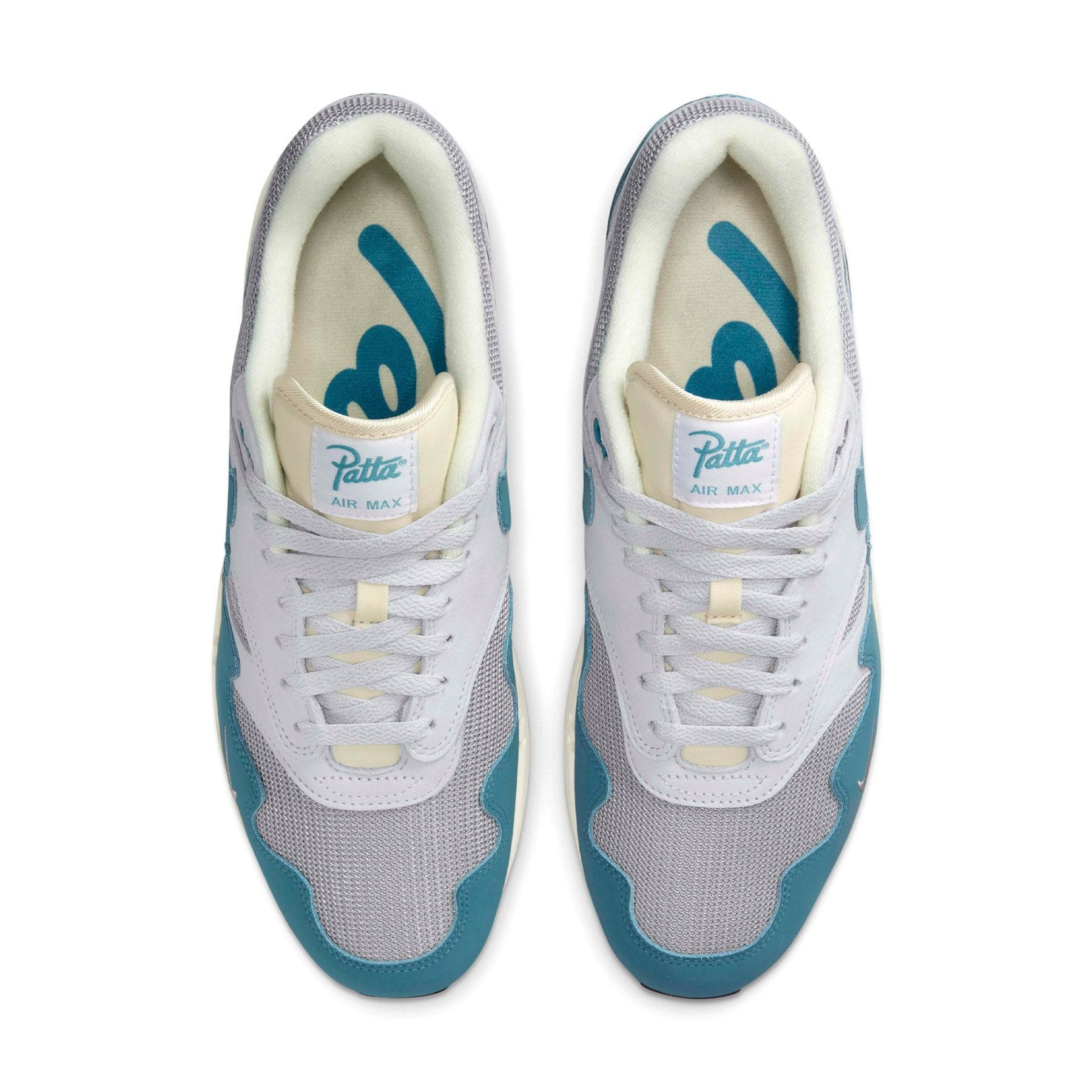 Patta x Nike Air Max 1 'Noise Aqua' - Vintress Fashion