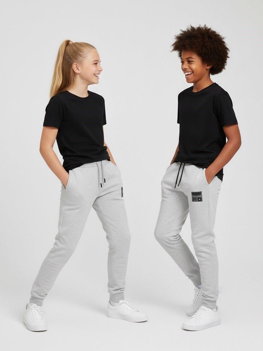 Puzzle Play Joggers – Grey - Vintress Fashion