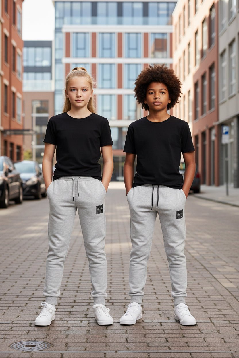Puzzle Play Joggers – Grey - Vintress Fashion