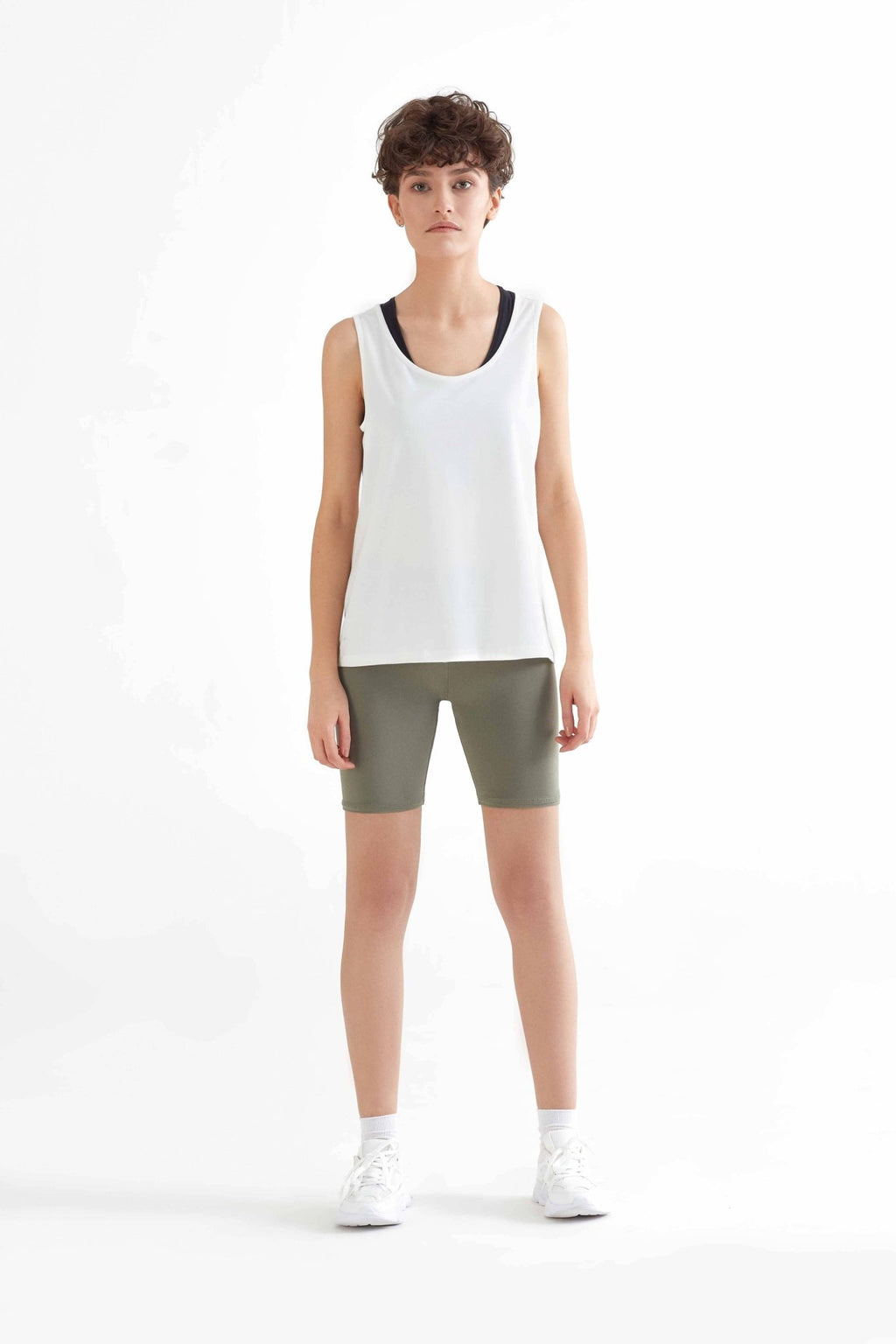 Recycled Cycling Shorts: Womens - Vintress Fashion