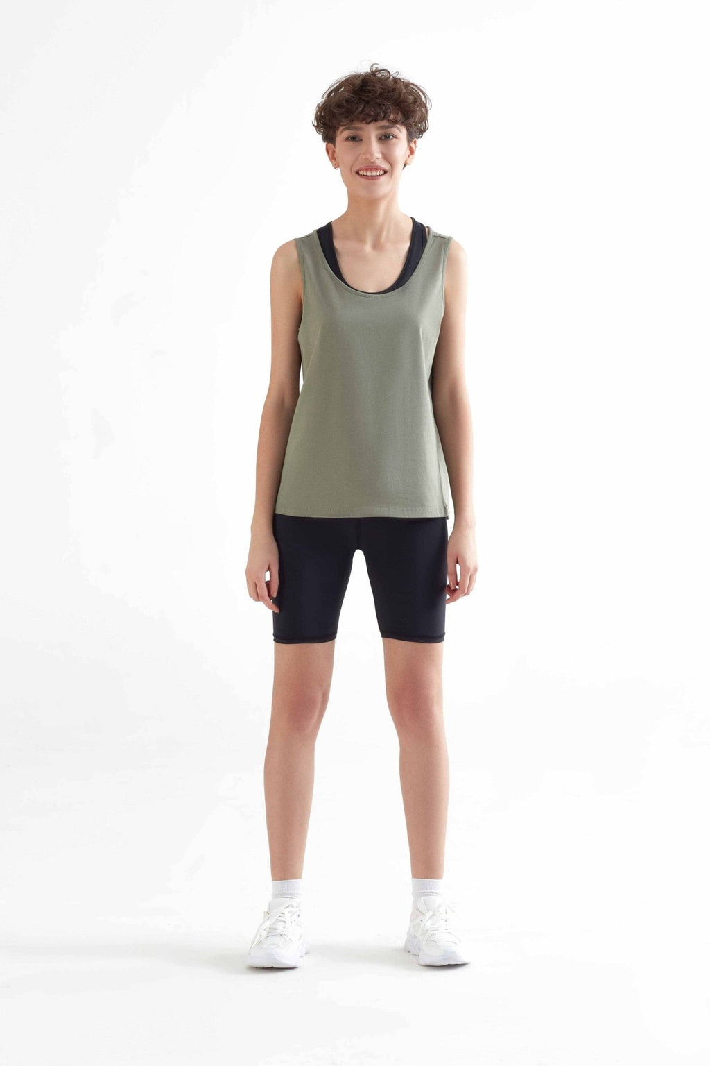 Recycled Cycling Shorts: Womens - Vintress Fashion