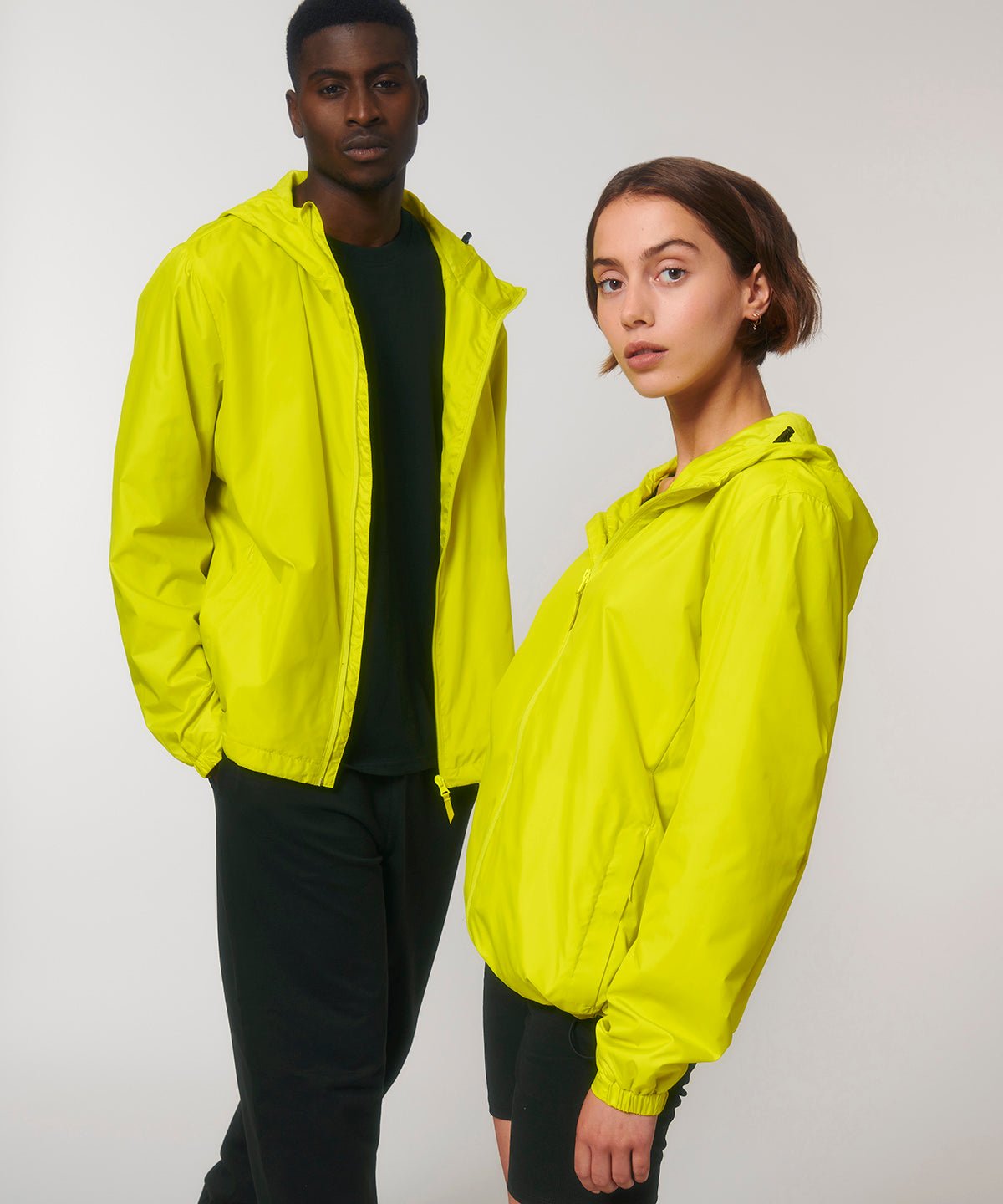 Recycled Polyester Lightweight Waterproof Jacket - Vintress Fashion
