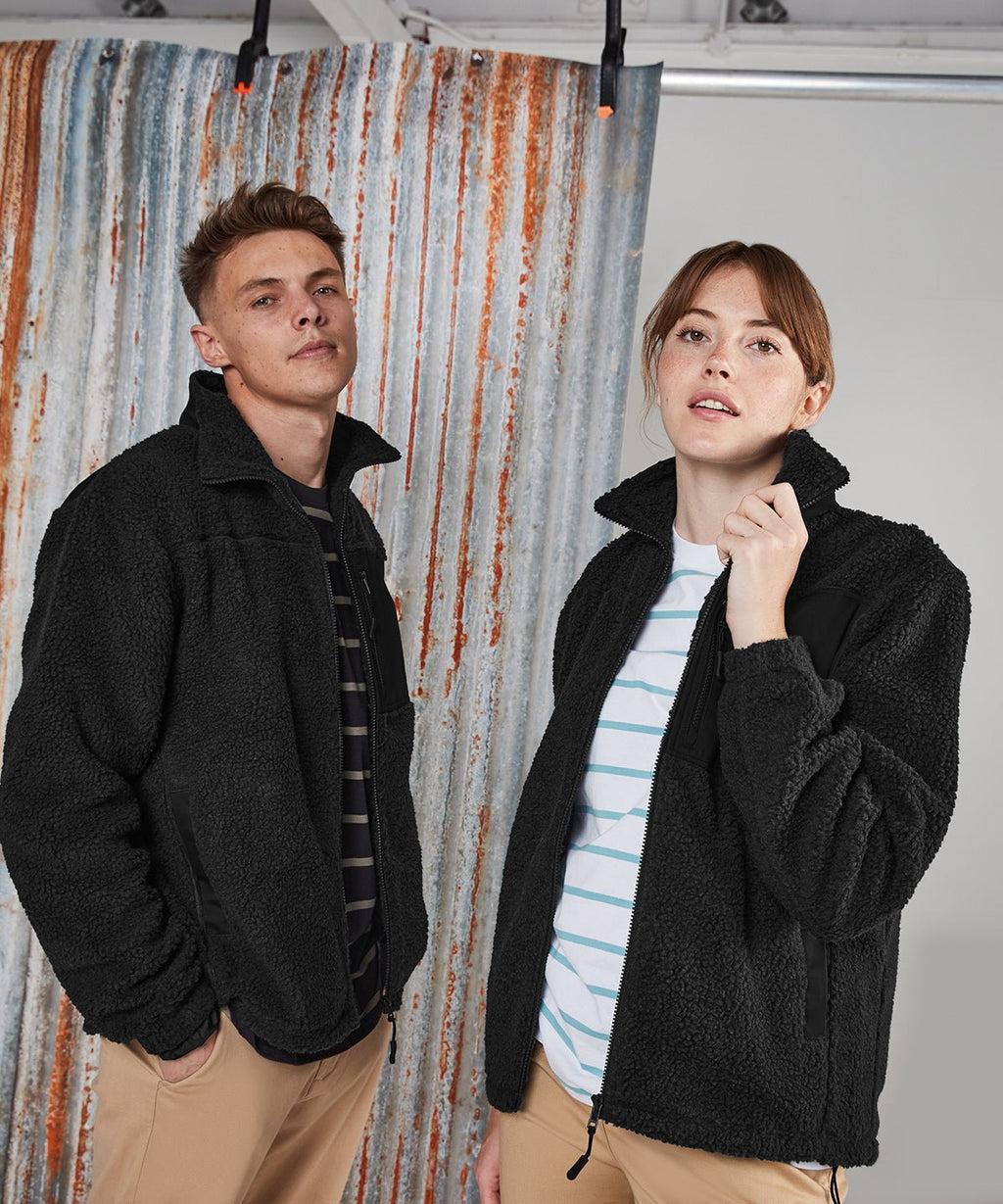 Recycled Polyester Sherpa Fleece - Vintress Fashion