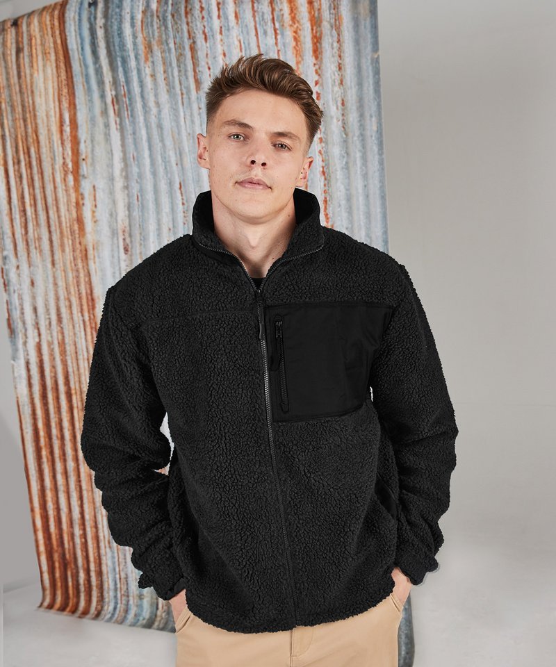 Recycled Polyester Sherpa Fleece - Vintress Fashion