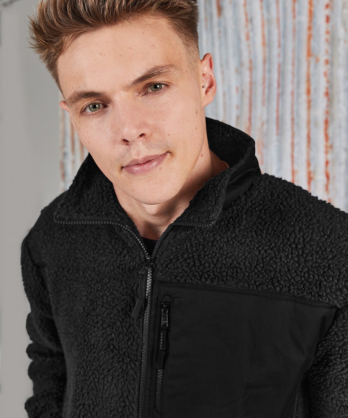 Recycled Polyester Sherpa Fleece - Vintress Fashion