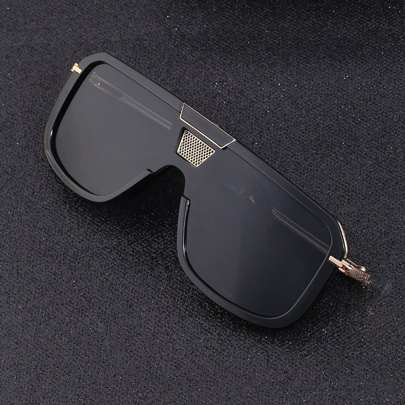 Retro Square Sun Men's European And American Large Frame Sunglasses Women - Vintress Fashion