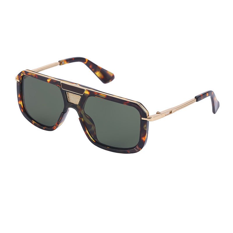 Retro Square Sun Men's European And American Large Frame Sunglasses Women - Vintress Fashion