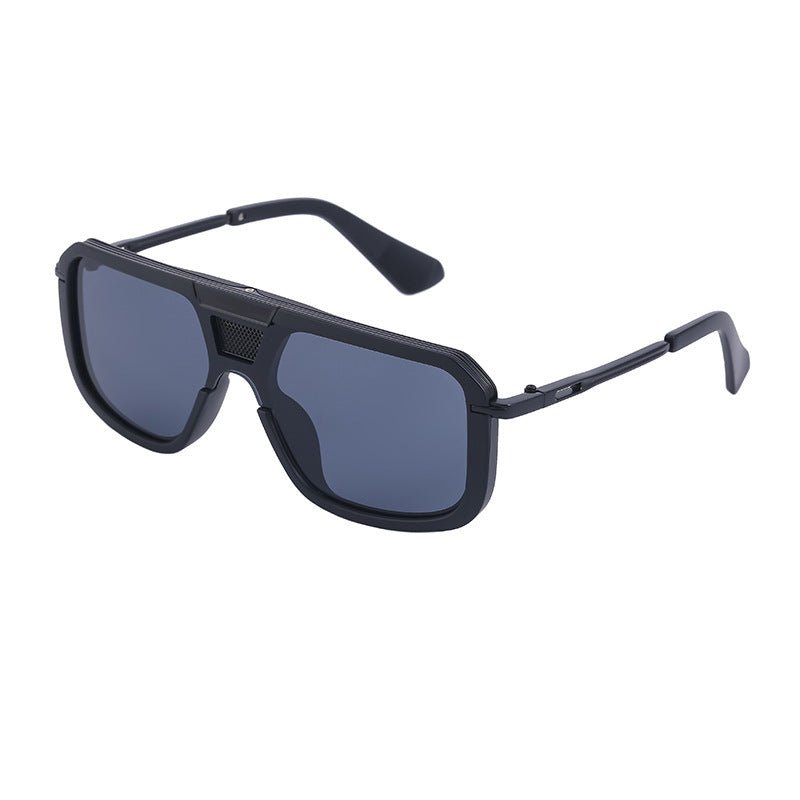 Retro Square Sun Men's European And American Large Frame Sunglasses Women - Vintress Fashion