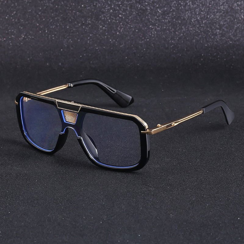 Retro Square Sun Men's European And American Large Frame Sunglasses Women - Vintress Fashion