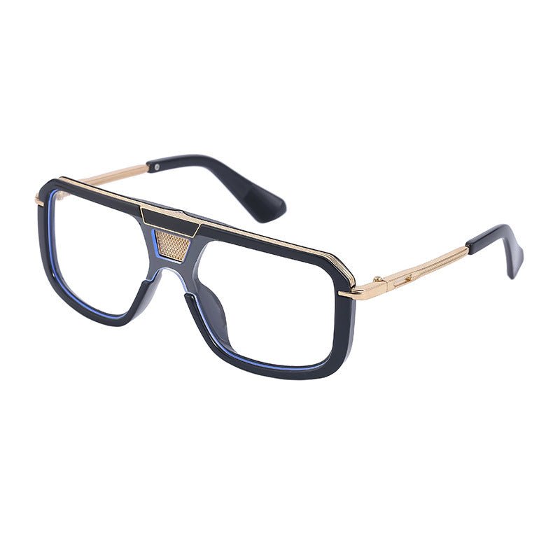 Retro Square Sun Men's European And American Large Frame Sunglasses Women - Vintress Fashion