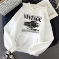 Retro-style Hoodie For Girls Women's Casual Patterned Printed Sweatshirt - Vintress Fashion