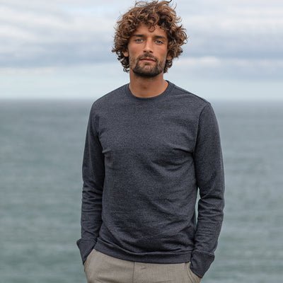 Set-in Recycled Sweatshirt - Vintress Fashion