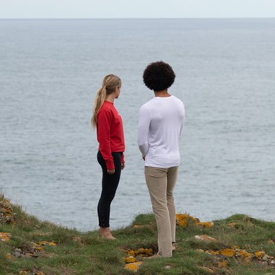 Set-in Recycled Sweatshirt - Vintress Fashion