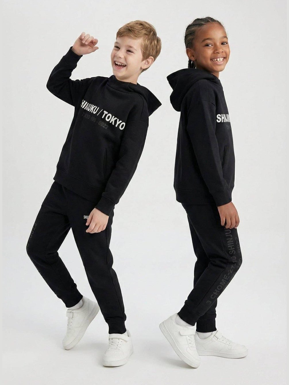 Shadow Play Hoodie Set - Vintress Fashion