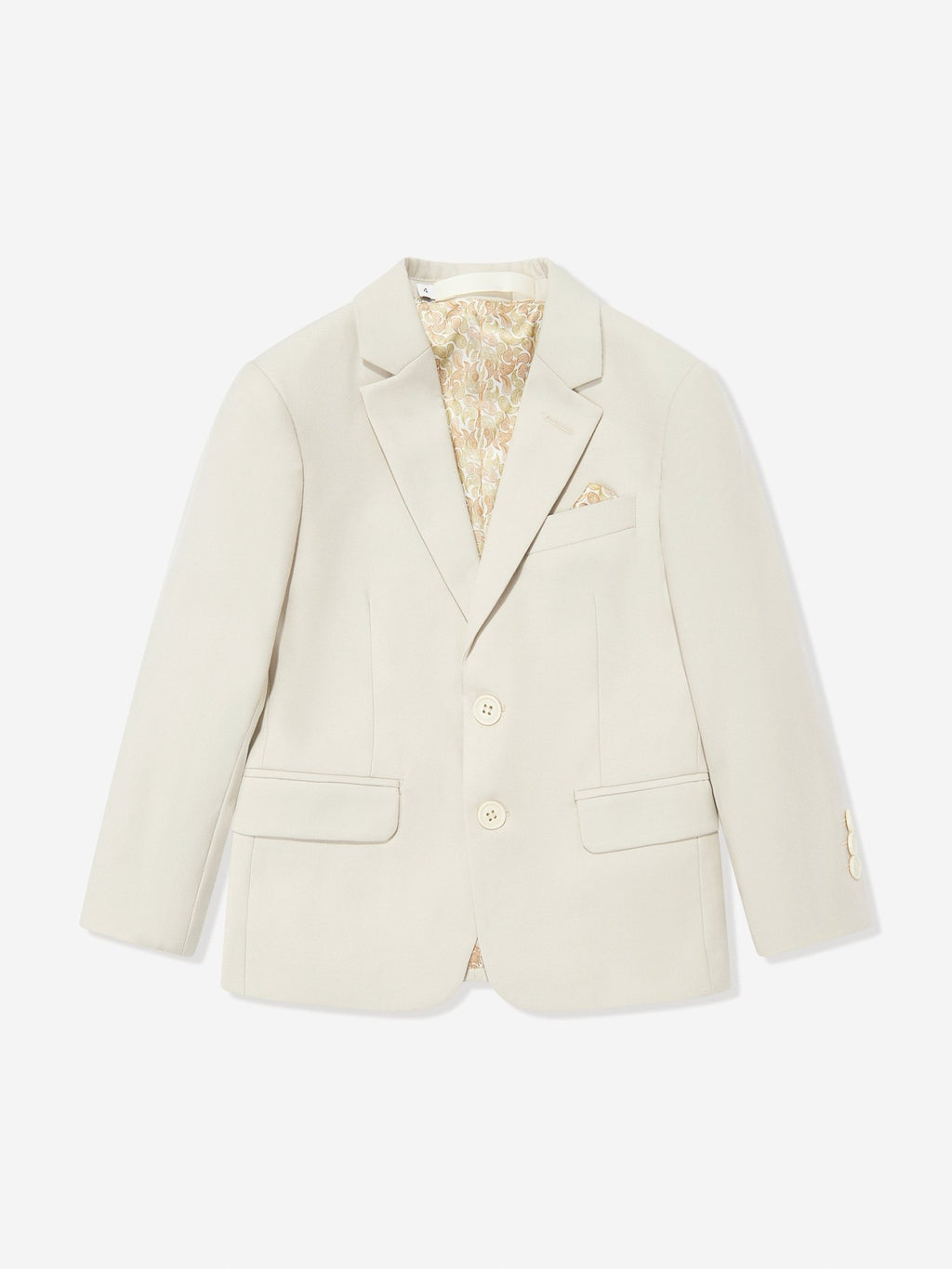 SUITLAB London Boys 7 Piece Suit Set in Beige - Vintress Fashion