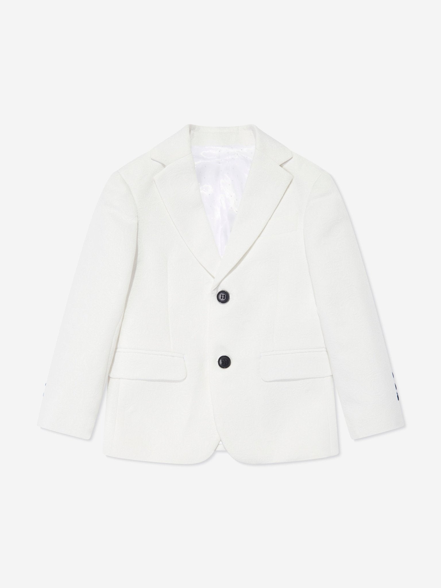 SUITLAB London Boys Tuxedo 3 Piece Suit Set in White - Vintress Fashion