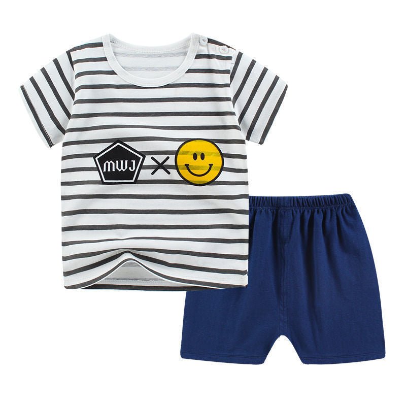 Summer Infant Newborn Baby Boy Clothes Children Clothing Set for Girls Kids T-Shirt  - Vintress Fashion
