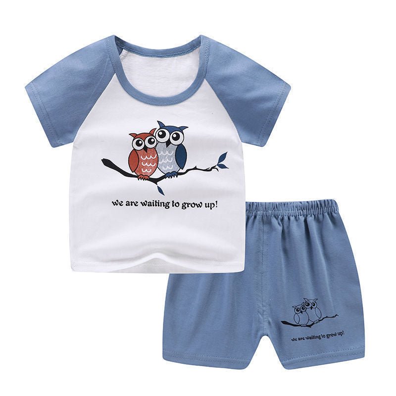 Summer Infant Newborn Baby Boy Clothes Children Clothing Set for Girls Kids T-Shirt  - Vintress Fashion
