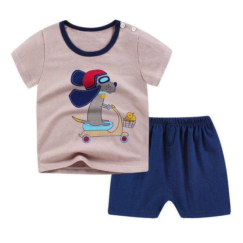 Summer Infant Newborn Baby Boy Clothes Children Clothing Set for Girls Kids T-Shirt  - Vintress Fashion