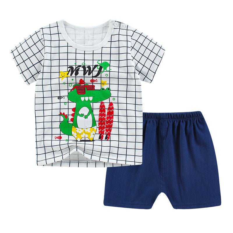 Summer Infant Newborn Baby Boy Clothes Children Clothing Set for Girls Kids T-Shirt  - Vintress Fashion