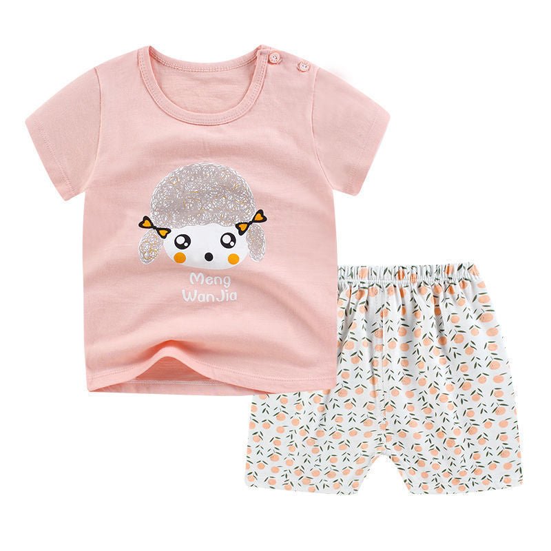 Summer Infant Newborn Baby Boy Clothes Children Clothing Set for Girls Kids T-Shirt - Vintress Fashion