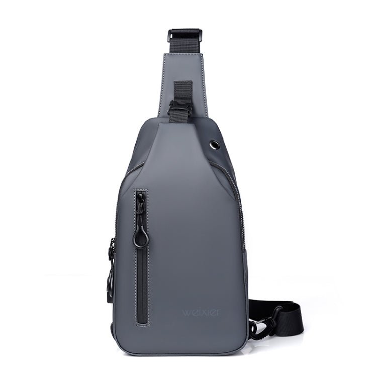 WEIXIER XB301 Men Chest Bag Outdoor Leisure Messenger Bag, XB301 Black, XB301 Gray, XB301 Green - Vintress Fashion