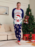 White Snowman Parent-Child Christmas Pajamas Cartoon Family Set - Vintress Fashion