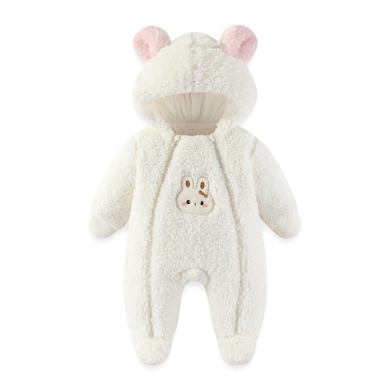 Winter Clothes Thickened Cotton Baby Clothes Infant Autumn And Winter Set - Vintress Fashion