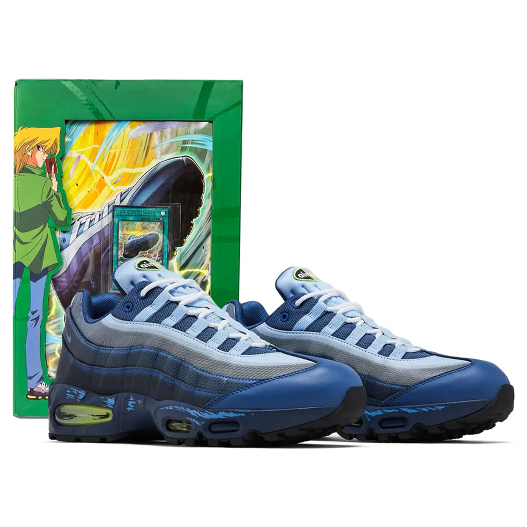 Yu-Gi-Oh! x Nike Air Max Muscle 95 QS 'Joey' (With Promo Card) - Vintress Fashion